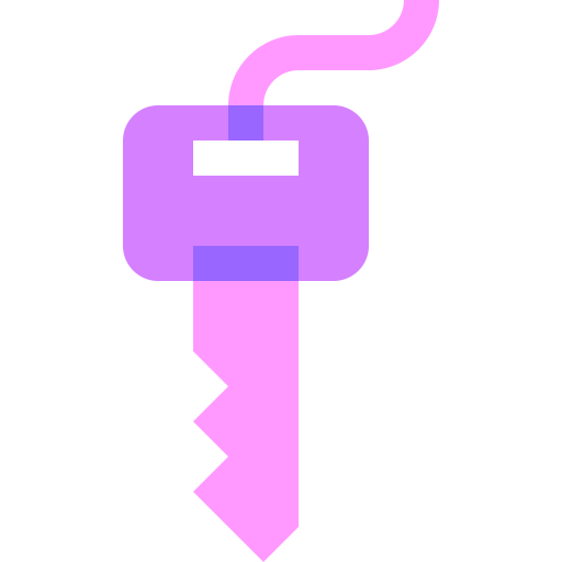 Key Basic Sheer Flat icon