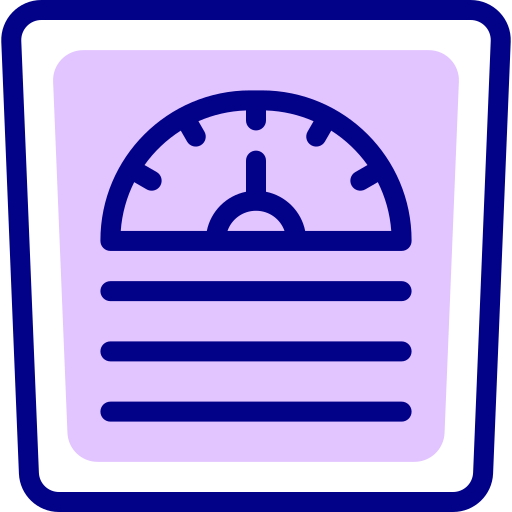 秤 Detailed Mixed Lineal color icon