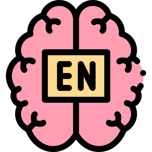 Brain Detailed Rounded Lineal color icon