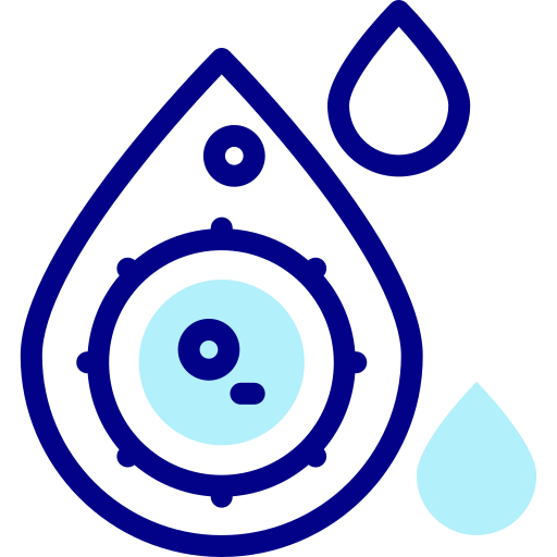 zanieczyszczenie wody Detailed Mixed Lineal color ikona
