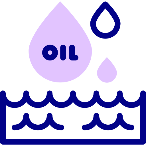 기름 Detailed Mixed Lineal color icon