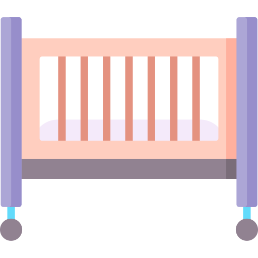 Baby crib Special Flat icon