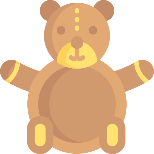 knuffelbeer Special Flat icoon