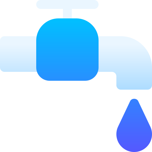 economize água Basic Gradient Gradient Ícone