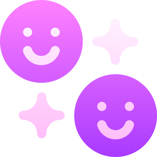 Smiley Basic Gradient Gradient icon