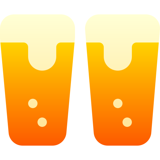 bier Basic Gradient Gradient icoon