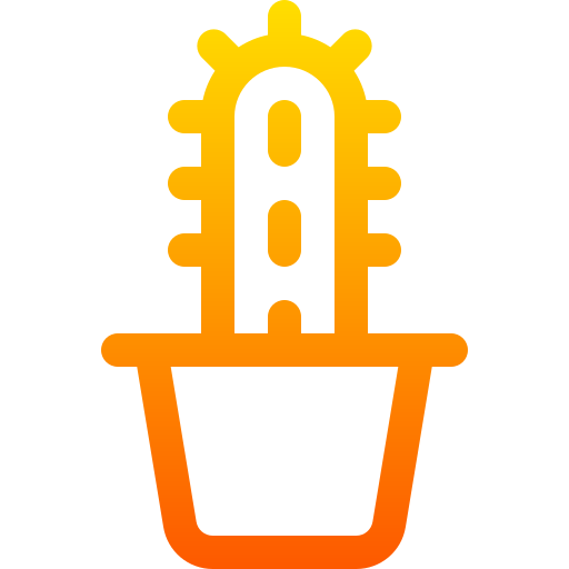 Cactus Basic Gradient Lineal color icon