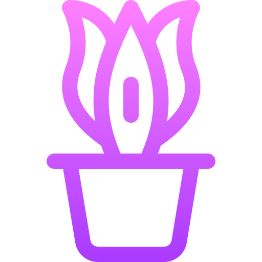 planta serpiente Basic Gradient Lineal color icono