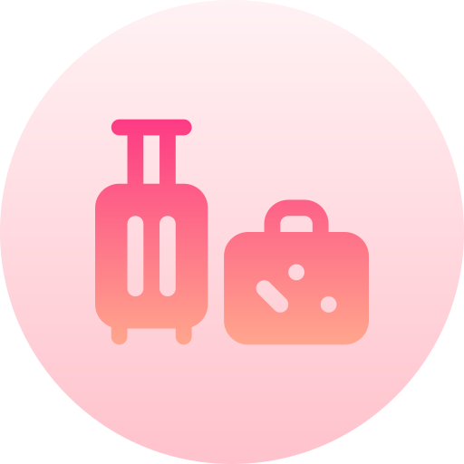 旅行 Basic Gradient Circular icon