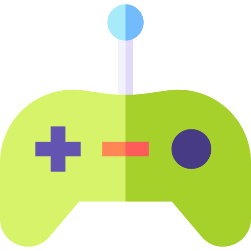 control de juego Basic Straight Flat icono