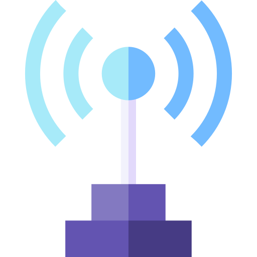 antena radiowa Basic Straight Flat ikona
