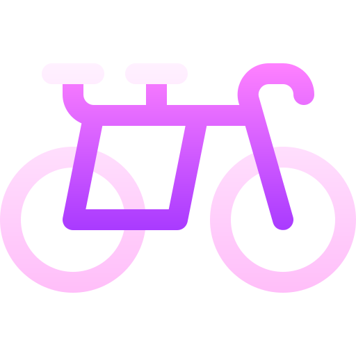 bicicletta Basic Gradient Gradient icona
