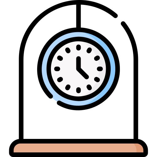 zegar biurkowy Special Lineal color ikona