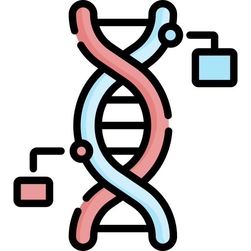 遺伝子 Special Lineal color icon