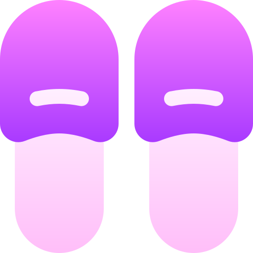 pantofole Basic Gradient Gradient icona