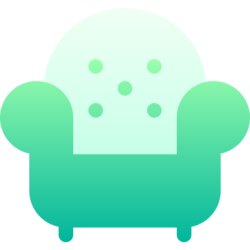 Armchair Basic Gradient Gradient icon