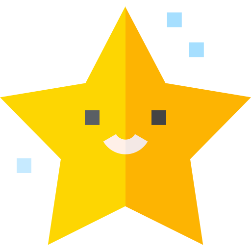 estrella Basic Straight Flat icono