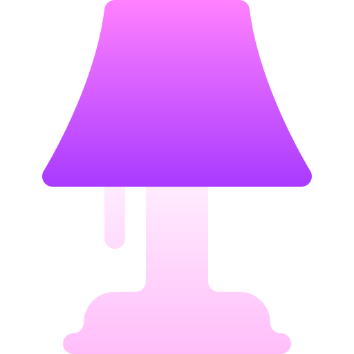 테이블 램프 Basic Gradient Gradient icon