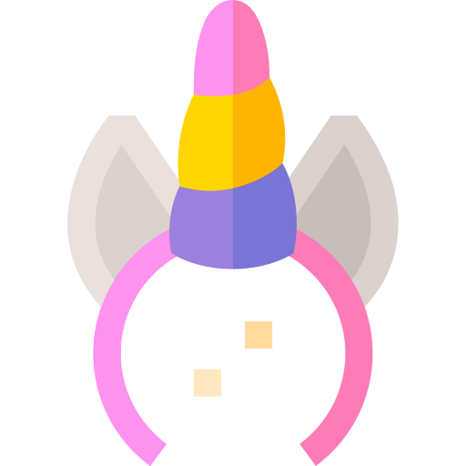 unicornio Basic Straight Flat icono
