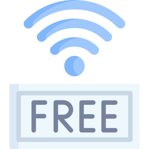 wifi gratis Special Flat icona