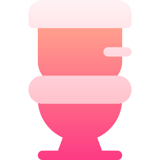 toilette Basic Gradient Gradient icona