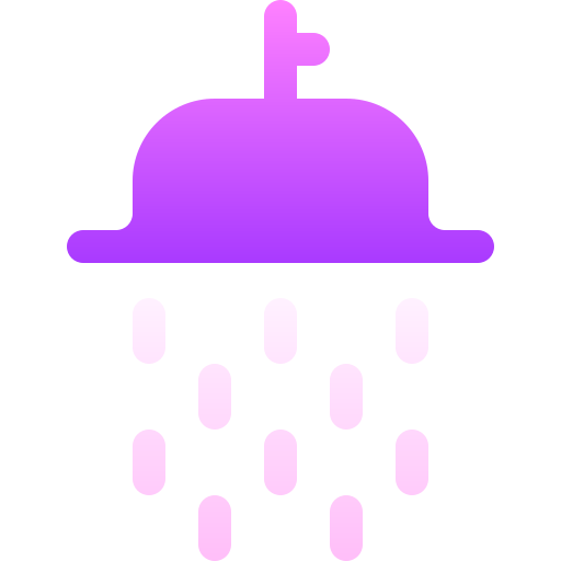 prysznic Basic Gradient Gradient ikona