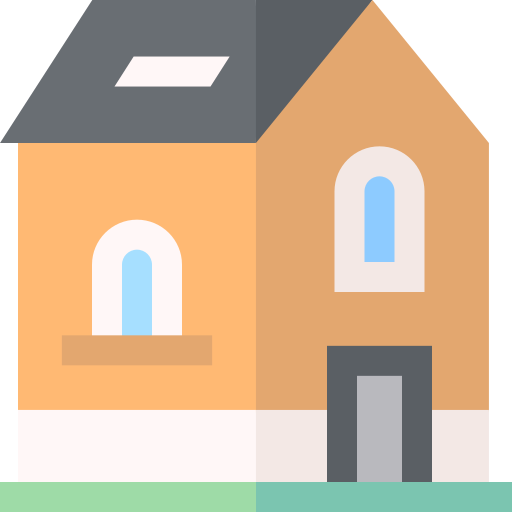 House Basic Straight Flat icon