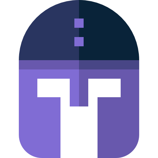騎士 Basic Straight Flat icon
