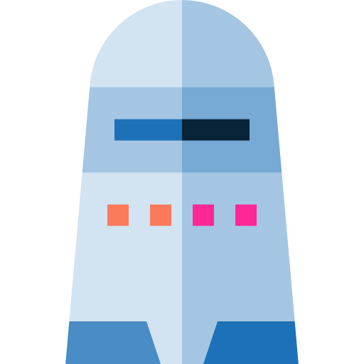 robot Basic Straight Flat icono