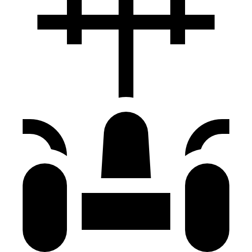 patinete Basic Straight Filled icono