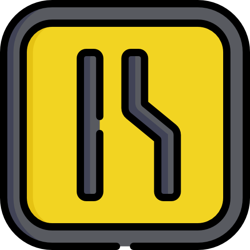 Traffic sign Special Lineal color icon