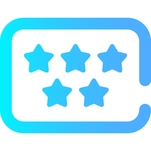 gwiazdy Super Basic Omission Gradient ikona