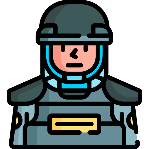 Special response team Special Lineal color icon