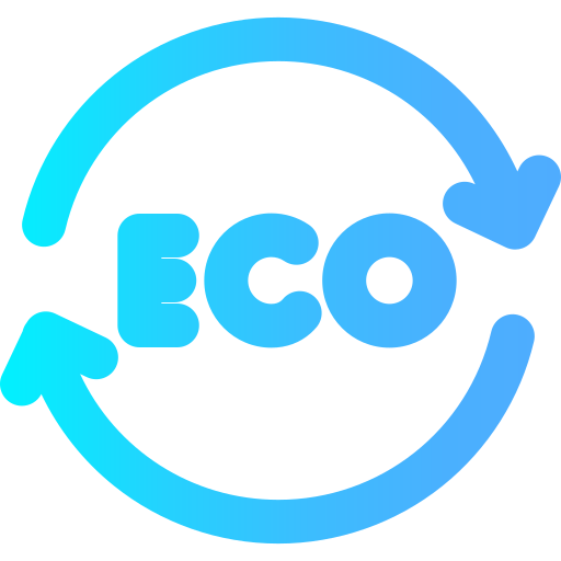 エコ Super Basic Omission Gradient icon