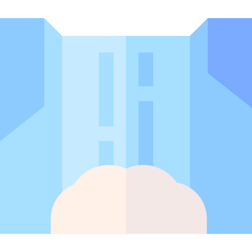 Cascade Basic Straight Flat icon