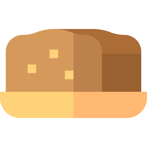 pan de molde Basic Straight Flat icono