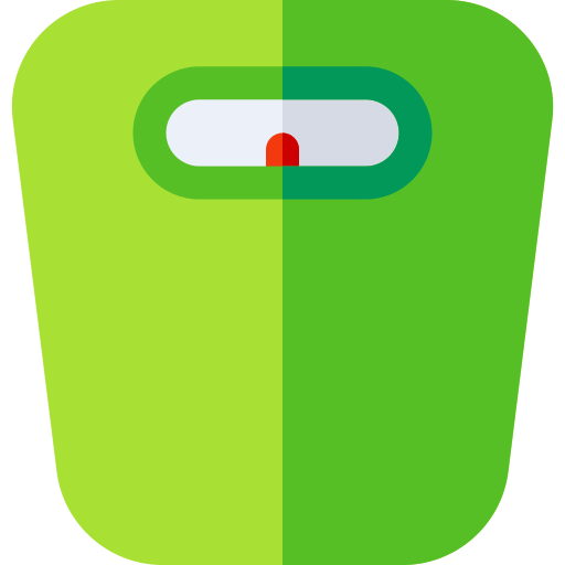 gewichtsskala Basic Rounded Flat icon