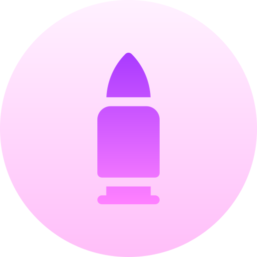 Bullet Basic Gradient Circular icon