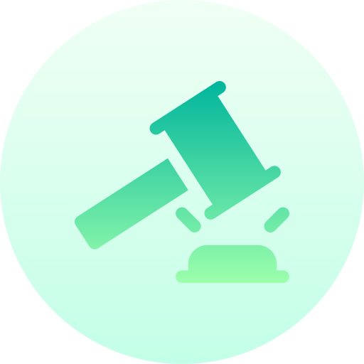 Закон Basic Gradient Circular иконка