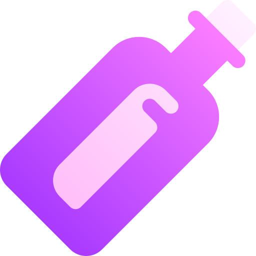 Message in a bottle Basic Gradient Gradient icon
