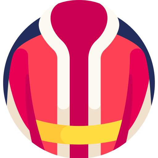 Robe Detailed Flat Circular Flat icon