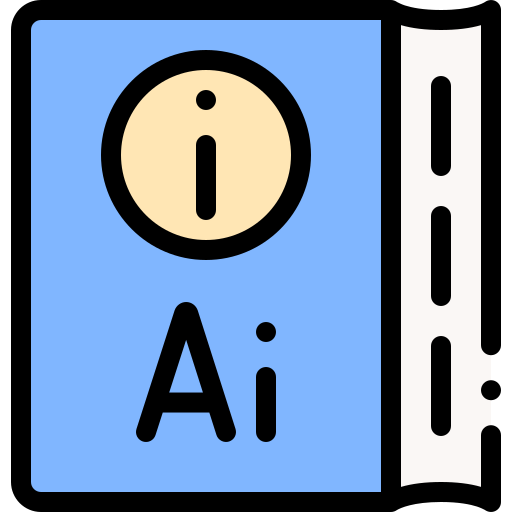 sztuczna inteligencja Detailed Rounded Lineal color ikona