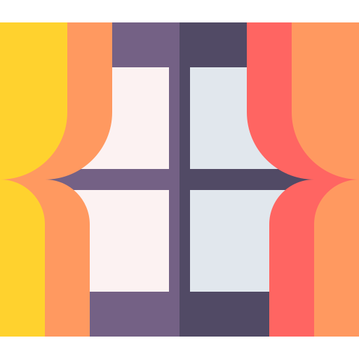 Window Basic Straight Flat icon