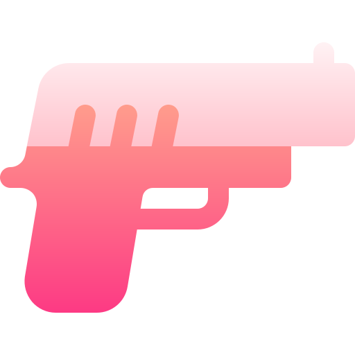 pistola Basic Gradient Gradient icono