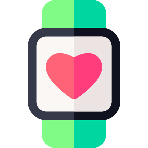 Fitness watch Basic Rounded Flat icon