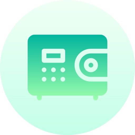 Safebox Basic Gradient Circular icon