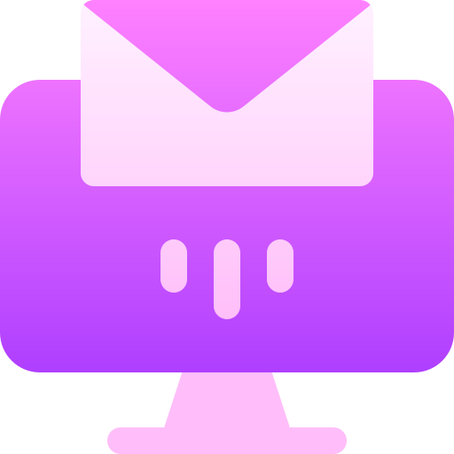 Email Basic Gradient Gradient icon