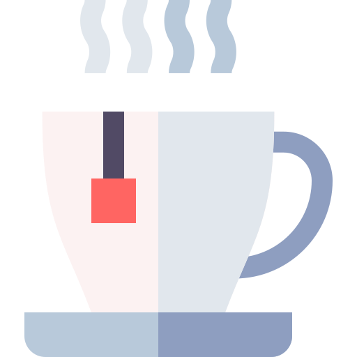tazza da tè Basic Straight Flat icona