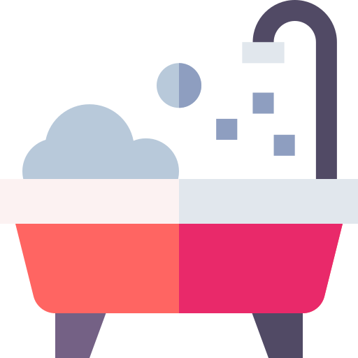 vasca da bagno Basic Straight Flat icona