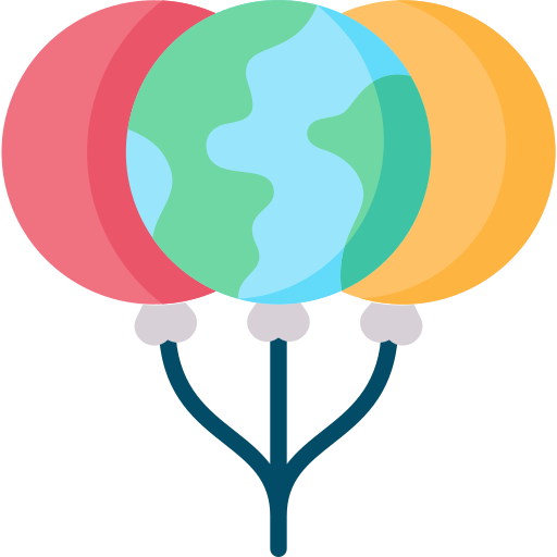 ballons Special Flat icon